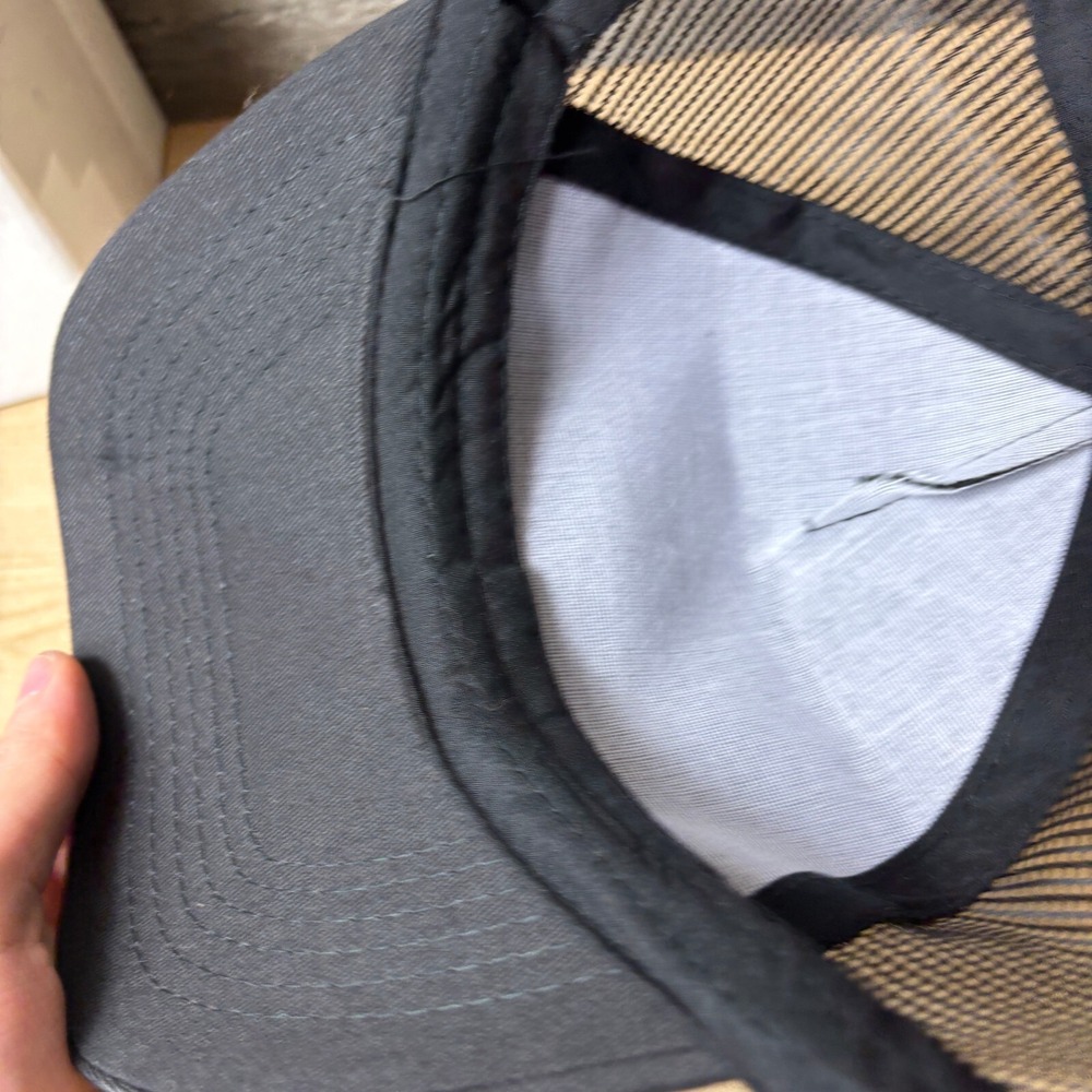 Alex Bradley Hat Cap Snap Back Black Trucker Adjustable - Picture 8 of 10